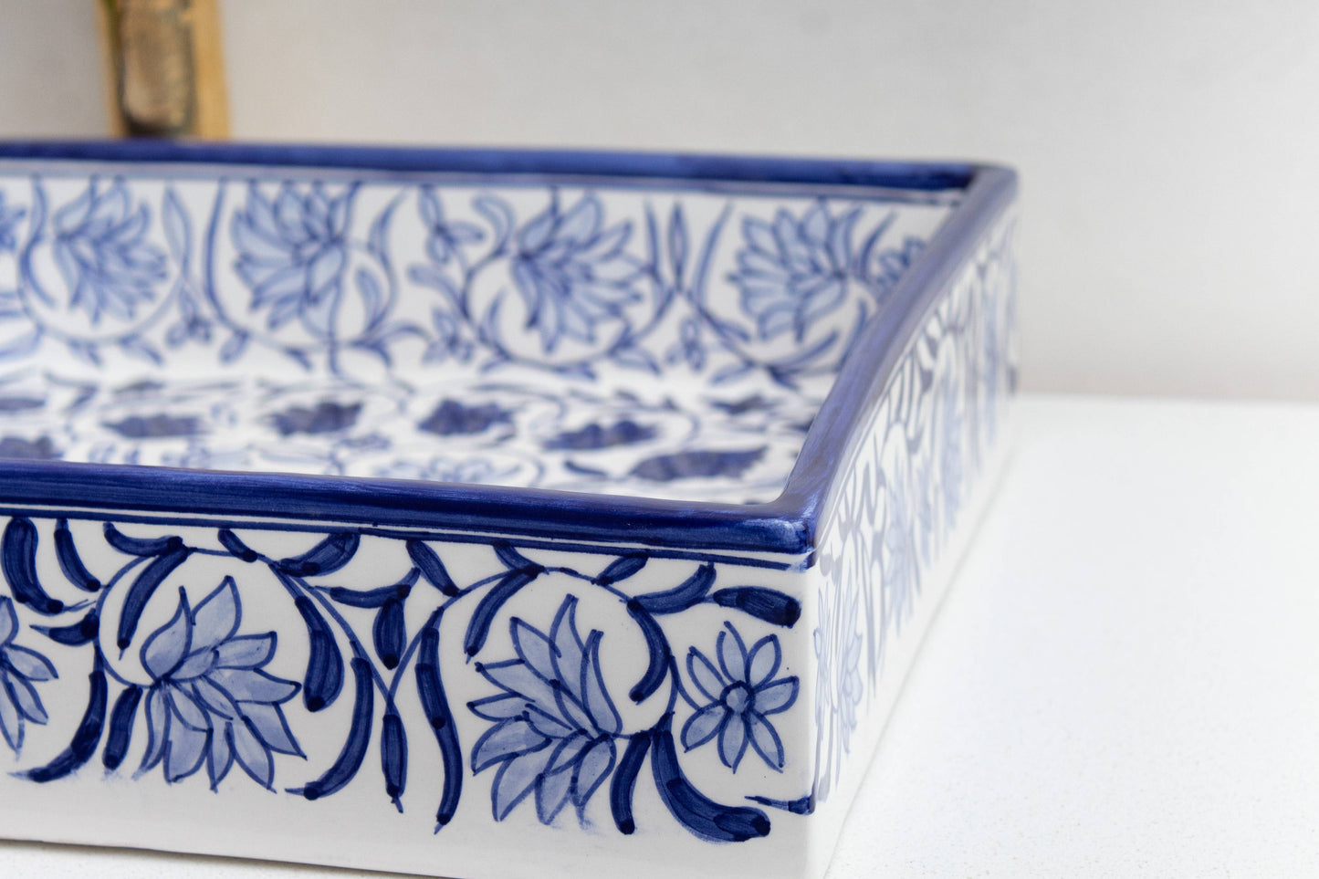 Square Yasmine - Blue