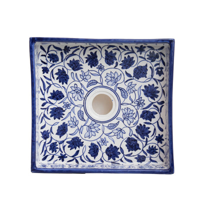 Square Yasmine - Blue