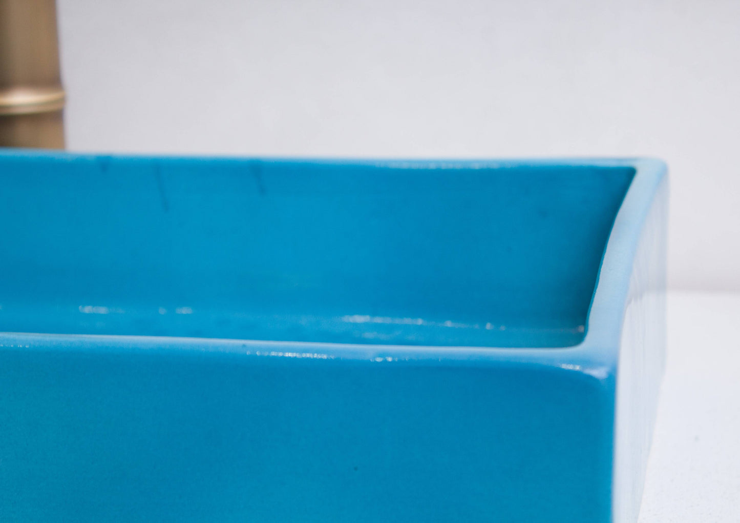 Mini Rectangular - Teal Glaze