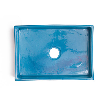 Mini Rectangular - Teal Glaze