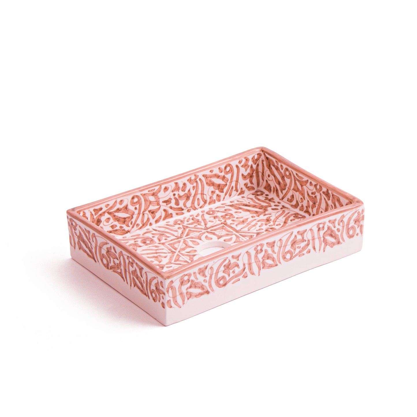Mini Rectangular Arabeska - Terracotta