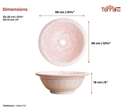 Whirlwind Spirals - Rose