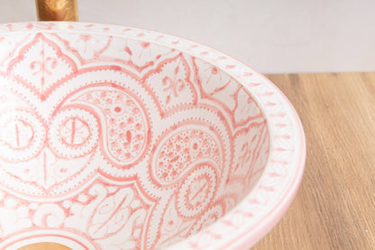 Whirlwind Spirals - Rose