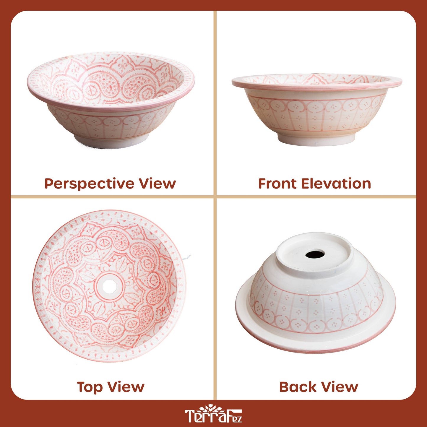 Whirlwind Spirals - Rose