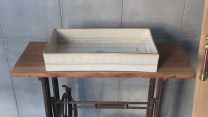 Rectangular Heritage - Blush