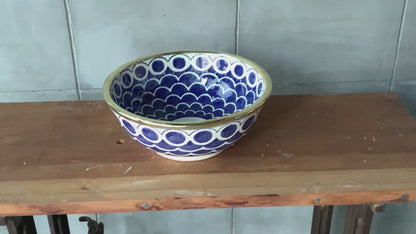 Essaouira Circles - Navy