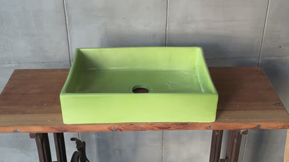 Mini Rectangular - Sage Glaze