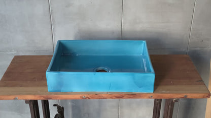 Mini Rectangular - Teal Glaze