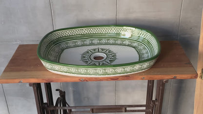 Oval Heritage - Green