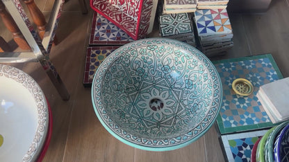 Atlas Medallion - Turquoise